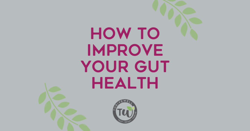 How to Improve Your Gut Bacteria